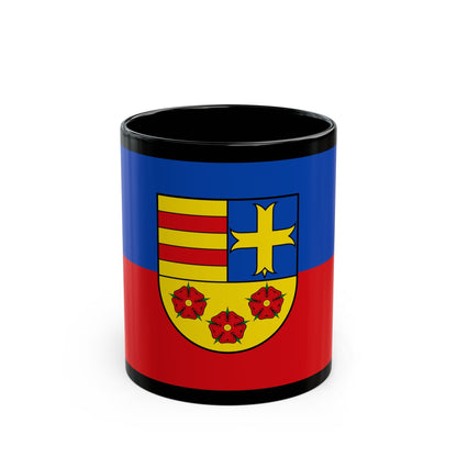 Flag of Oldenburg Germany - Black Coffee Mug-11oz-The Sticker Space