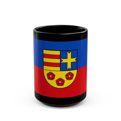 Flag of Oldenburg Germany - Black Coffee Mug-15oz-The Sticker Space