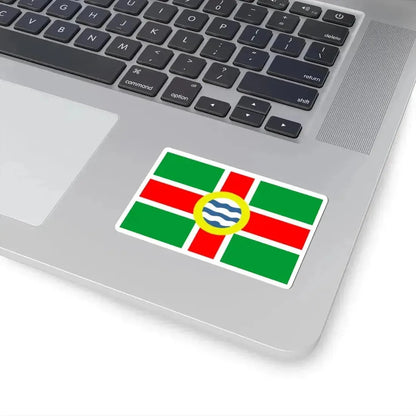 Flag of Oldham County Kentucky (United States) STICKER Vinyl Kiss-Cut Decal - The Sticker Space