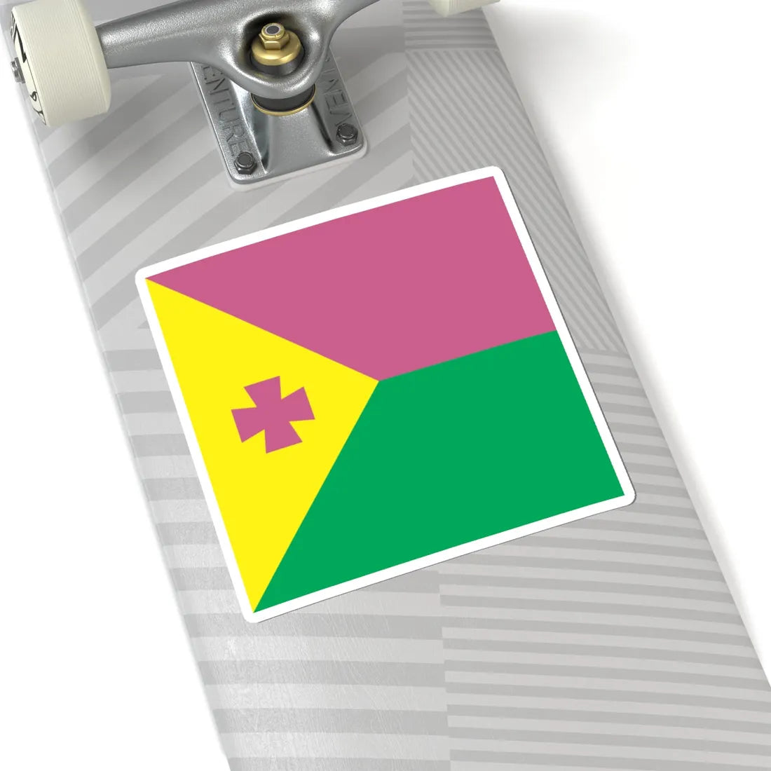 Flag of Oleksandriia (Ukraine) STICKER Vinyl Kiss-Cut Decal - The Sticker Space