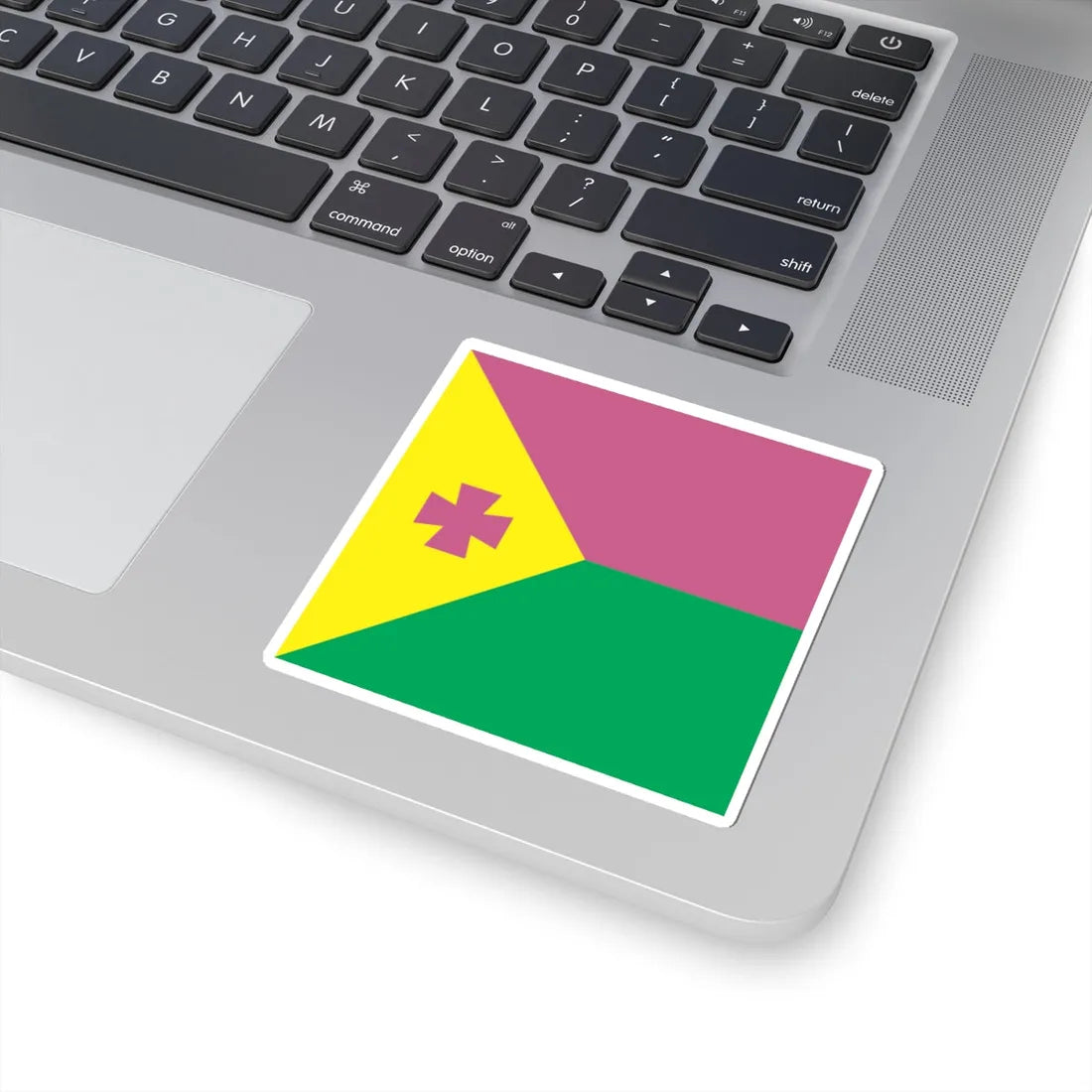 Flag of Oleksandriia (Ukraine) STICKER Vinyl Kiss-Cut Decal - The Sticker Space