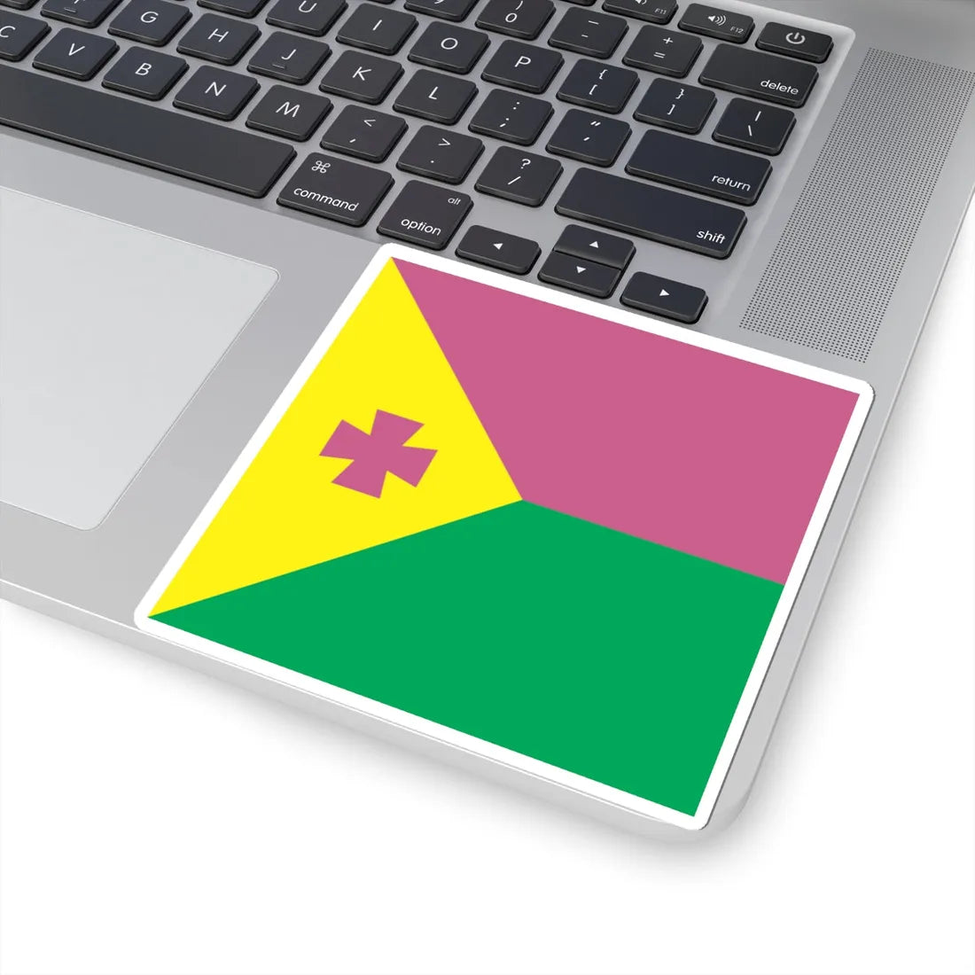 Flag of Oleksandriia (Ukraine) STICKER Vinyl Kiss-Cut Decal - The Sticker Space