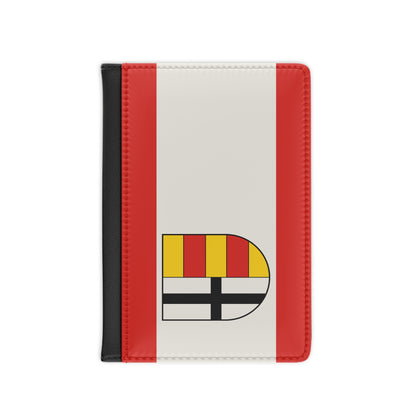 Flag of Olpe Germany - Passport Holder-3.9" x 5.8"-The Sticker Space