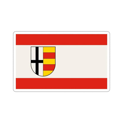 Flag of Olpe Germany STICKER Vinyl Die-Cut Decal 3 Inch - The Sticker Space