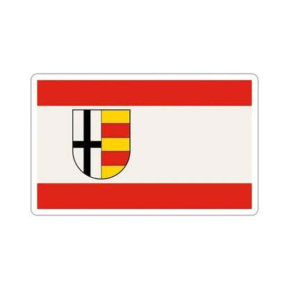 Flag of Olpe Germany STICKER Vinyl Die-Cut Decal 5 Inch - The Sticker Space
