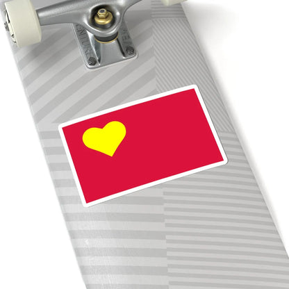 Flag of Omelnyk (Ukraine) STICKER Vinyl Kiss-Cut Decal - The Sticker Space