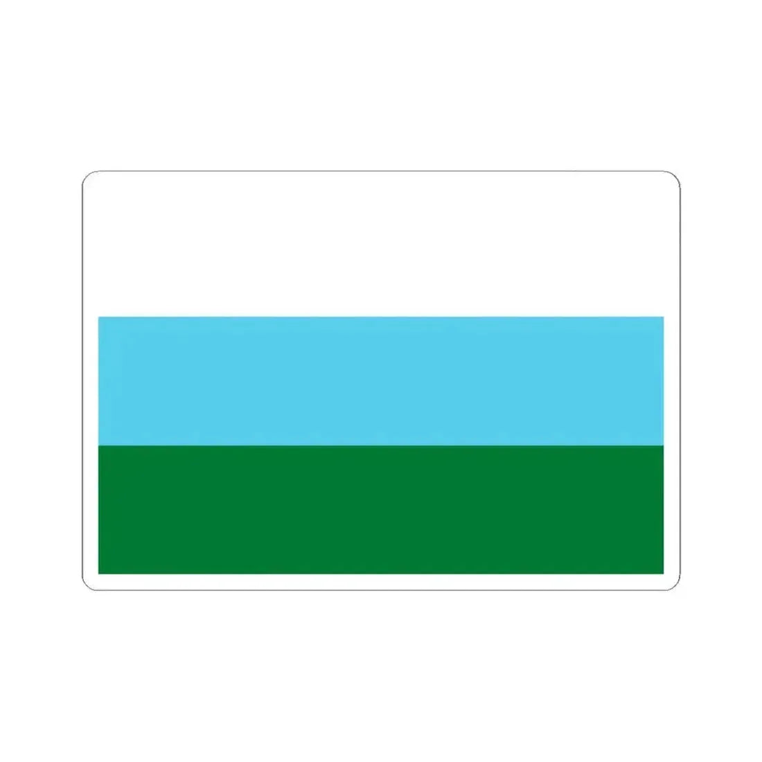 Flag of Omereque Bolivia (Bolivia) STICKER Vinyl Kiss-Cut Decal 3 Inch White - The Sticker Space