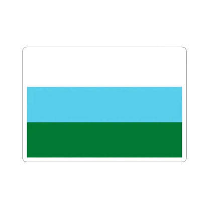 Flag of Omereque Bolivia (Bolivia) STICKER Vinyl Kiss-Cut Decal 3 Inch White - The Sticker Space