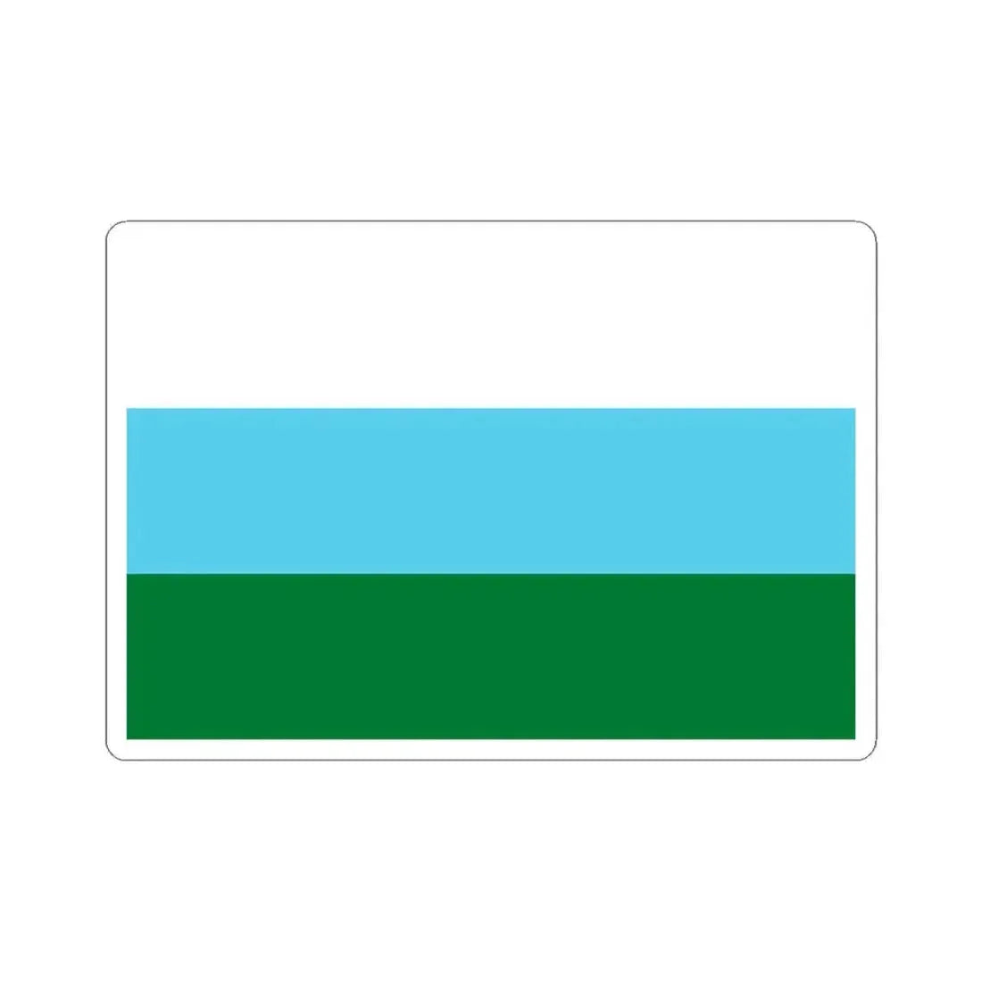 Flag of Omereque Bolivia (Bolivia) STICKER Vinyl Kiss-Cut Decal 6 Inch White - The Sticker Space