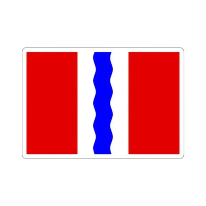 Flag of Omsk Oblast Russia STICKER Vinyl Die-Cut Decal 3 Inch - The Sticker Space