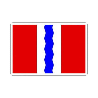 Flag of Omsk Oblast Russia STICKER Vinyl Die-Cut Decal 3 Inch - The Sticker Space