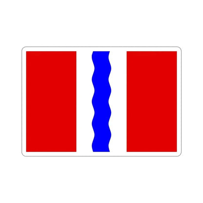 Flag of Omsk Oblast Russia STICKER Vinyl Die-Cut Decal 5 Inch - The Sticker Space