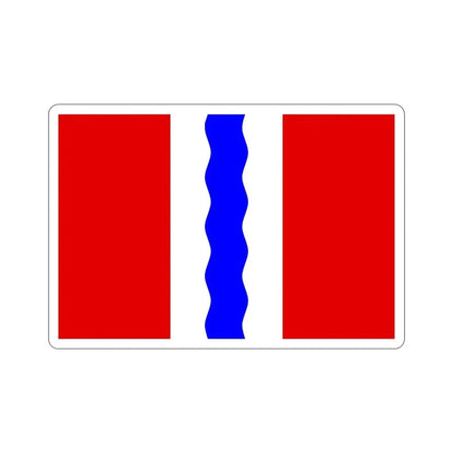 Flag of Omsk Oblast Russia STICKER Vinyl Die-Cut Decal 5 Inch - The Sticker Space