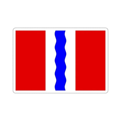 Flag of Omsk Oblast Russia STICKER Vinyl Die-Cut Decal 6 Inch - The Sticker Space