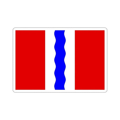 Flag of Omsk Oblast Russia STICKER Vinyl Die-Cut Decal 6 Inch - The Sticker Space
