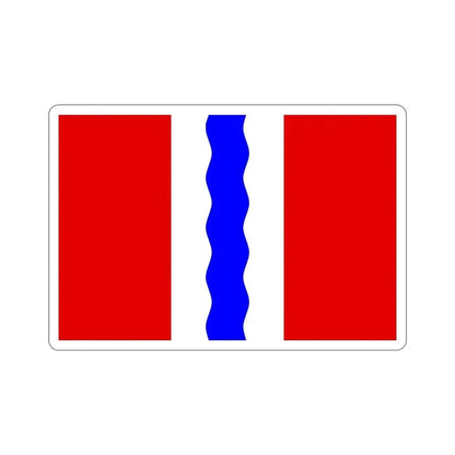 Flag of Omsk Oblast Russia STICKER Vinyl Die-Cut Decal - The Sticker Space