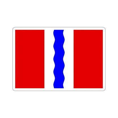 Flag of Omsk Oblast Russia STICKER Vinyl Die-Cut Decal - The Sticker Space