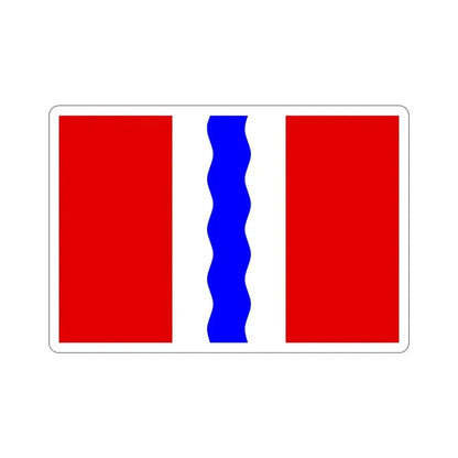 Flag of Omsk Oblast Russia STICKER Vinyl Die-Cut Decal - The Sticker Space