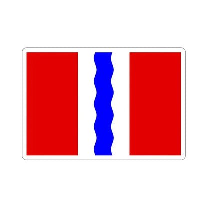 Flag of Omsk Oblast Russia STICKER Vinyl Die-Cut Decal - The Sticker Space