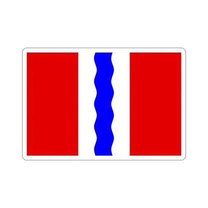 Flag of Omsk Oblast Russia STICKER Vinyl Die-Cut Decal - The Sticker Space