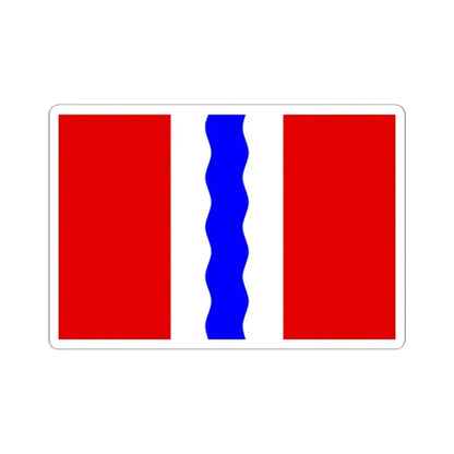 Flag of Omsk Oblast Russia - STICKER Vinyl Kiss-Cut Decal - The Sticker Space