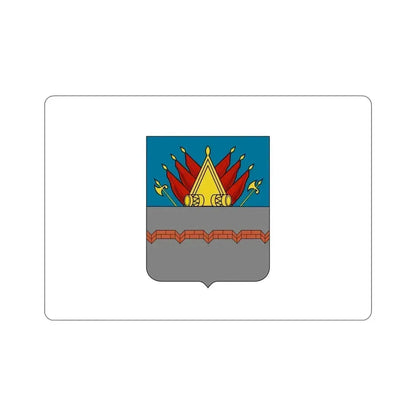 Flag of Omsk Russia STICKER Vinyl Die-Cut Decal 6 Inch - The Sticker Space