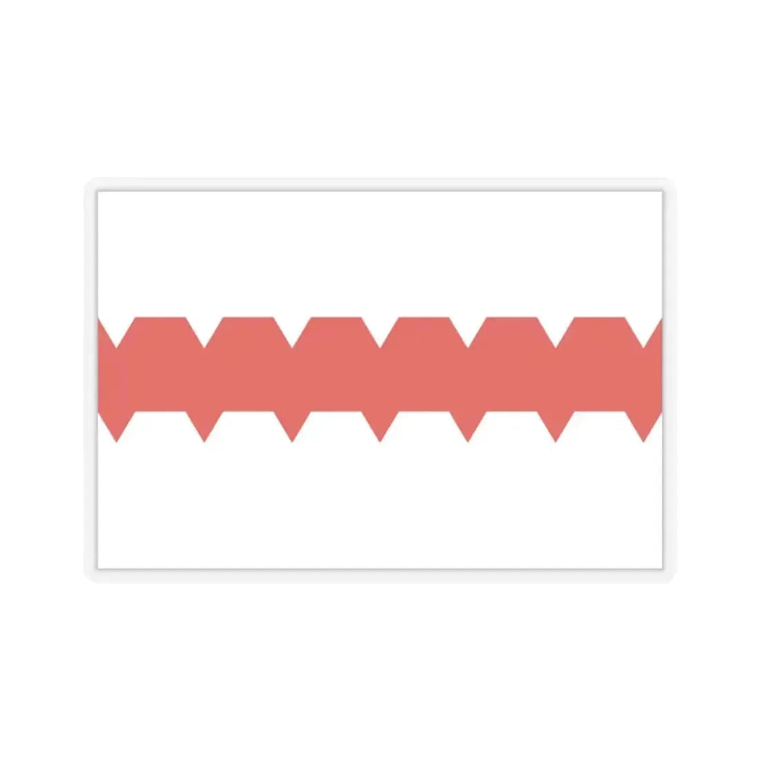 Flag of Omsk Russia - STICKER Vinyl Kiss-Cut Decal 2 Inch Transparent - The Sticker Space