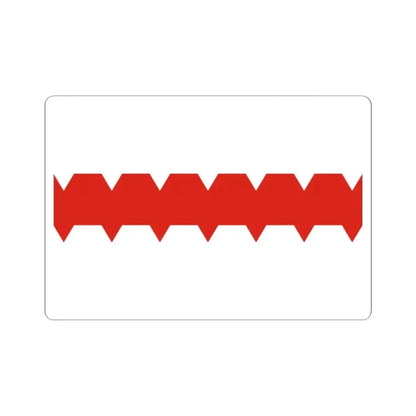 Flag of Omsk Russia - STICKER Vinyl Kiss-Cut Decal 2 Inch White - The Sticker Space