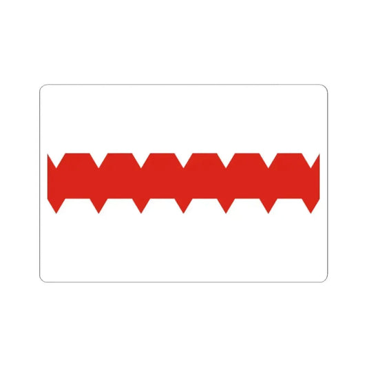 Flag of Omsk Russia - STICKER Vinyl Kiss-Cut Decal 2 Inch White - The Sticker Space