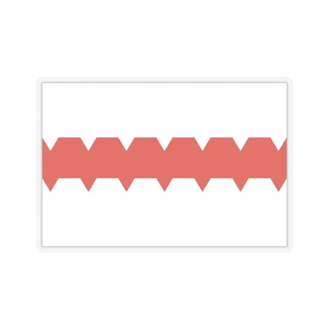 Flag of Omsk Russia - STICKER Vinyl Kiss-Cut Decal 3 Inch Transparent - The Sticker Space