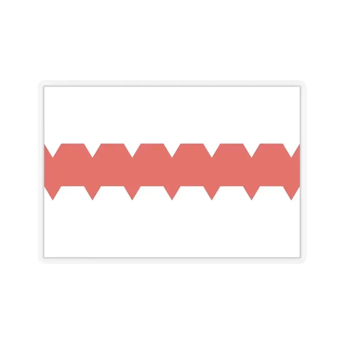 Flag of Omsk Russia - STICKER Vinyl Kiss-Cut Decal 6 Inch Transparent - The Sticker Space