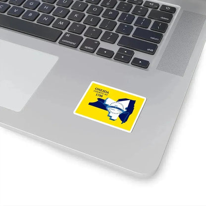 Flag of Oneida County New York (United States) STICKER Vinyl Kiss-Cut Decal - The Sticker Space
