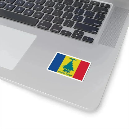 Flag of Ontario County New York (United States) STICKER Vinyl Kiss-Cut Decal - The Sticker Space