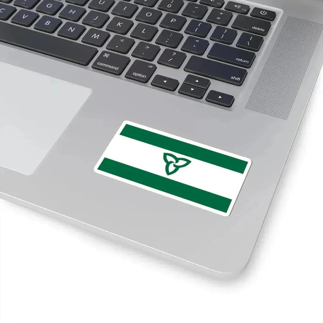 Flag of Ontario Green Ensign (Canada) STICKER Vinyl Kiss-Cut Decal - The Sticker Space