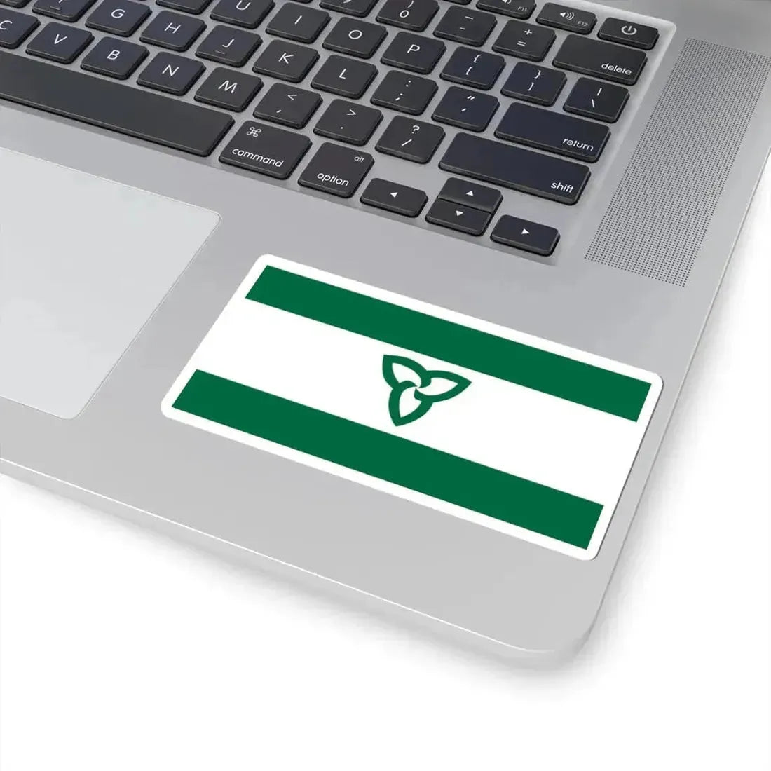 Flag of Ontario Green Ensign (Canada) STICKER Vinyl Kiss-Cut Decal - The Sticker Space
