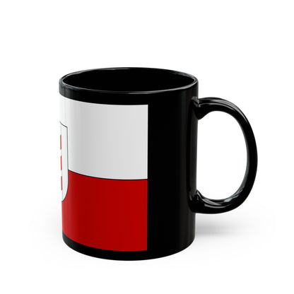 Flag of Opava Czech Republic - Black Coffee Mug-The Sticker Space