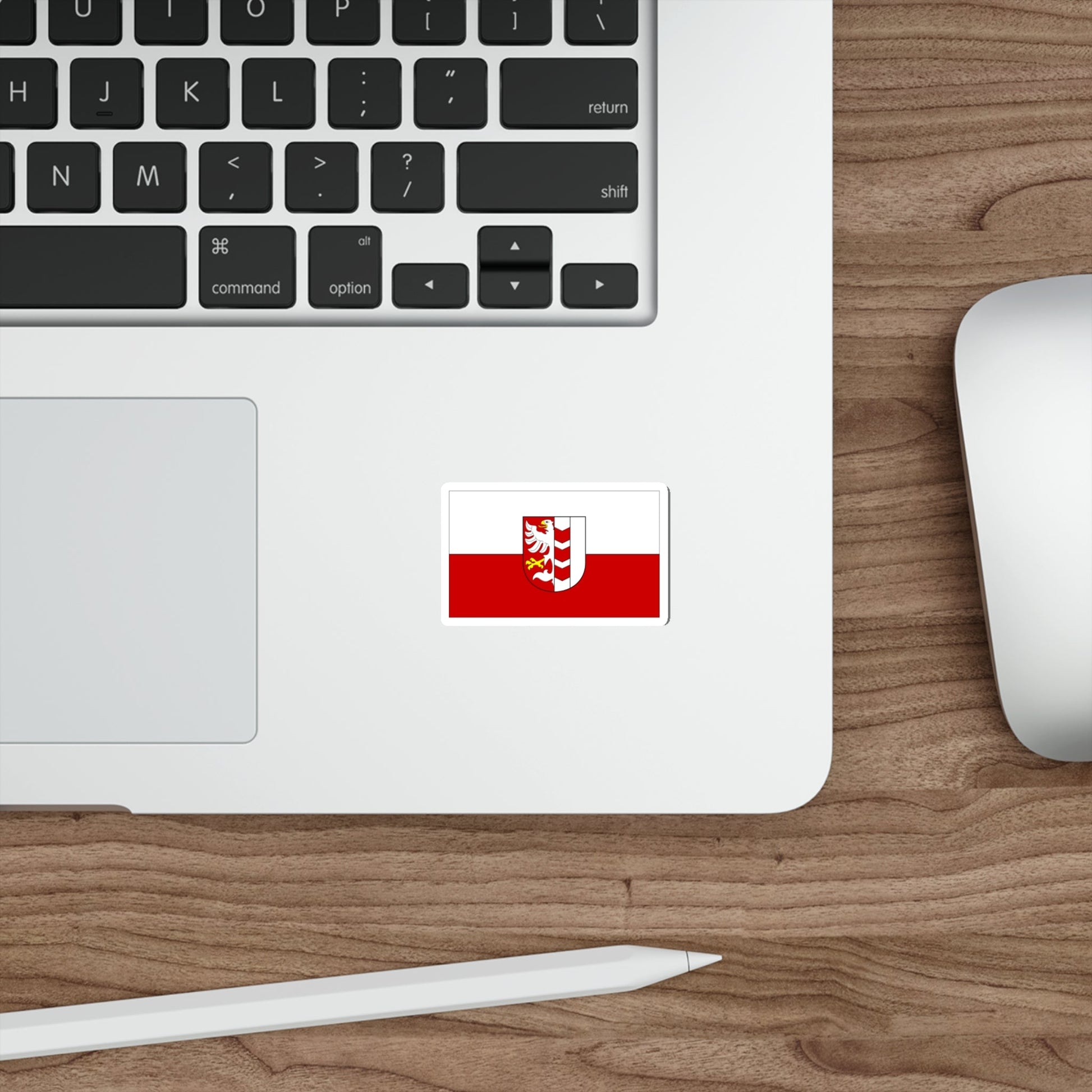 Flag of Opava Czech Republic STICKER Vinyl Die-Cut Decal-The Sticker Space