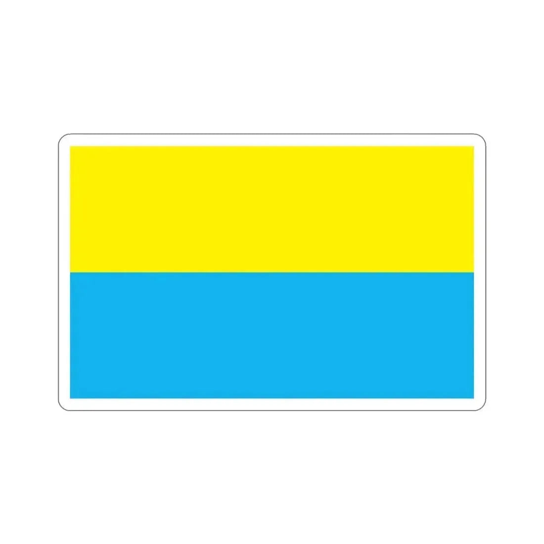 Flag of Opole Poland STICKER Vinyl Die-Cut Decal 2 Inch - The Sticker Space