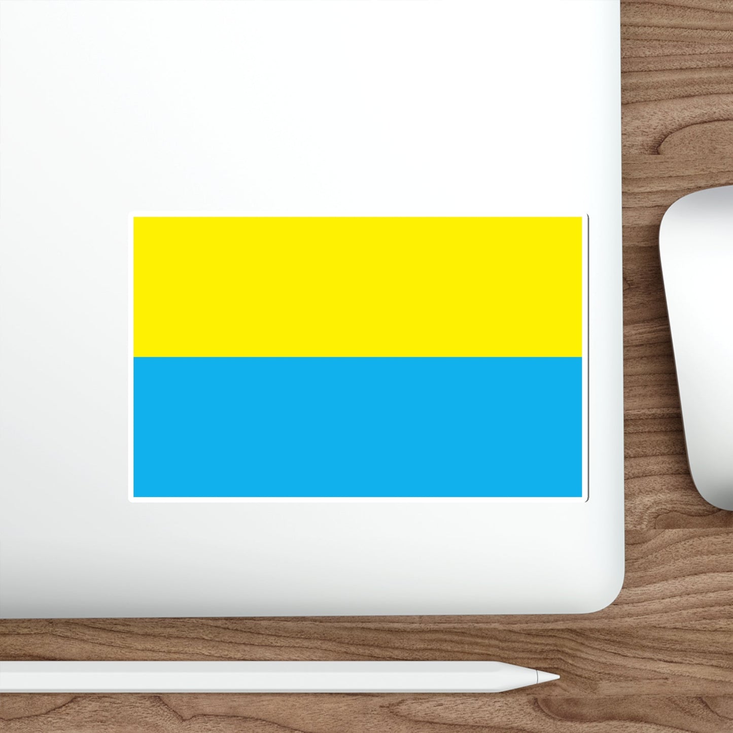 Flag of Opole Poland STICKER Vinyl Die-Cut Decal-The Sticker Space