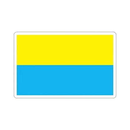 Flag of Opole Poland STICKER Vinyl Die-Cut Decal 3 Inch - The Sticker Space