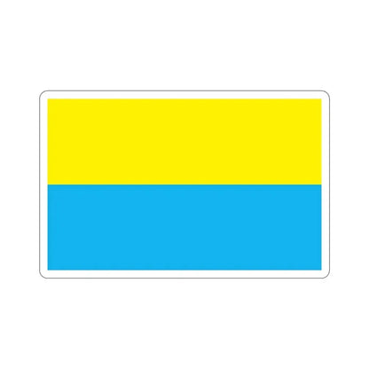 Flag of Opole Poland STICKER Vinyl Die-Cut Decal 5 Inch - The Sticker Space