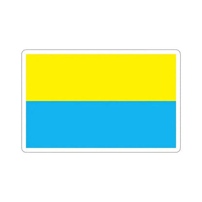 Flag of Opole Poland STICKER Vinyl Die-Cut Decal 6 Inch - The Sticker Space