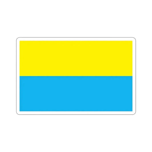 Flag of Opole Poland STICKER Vinyl Die-Cut Decal 6 Inch - The Sticker Space