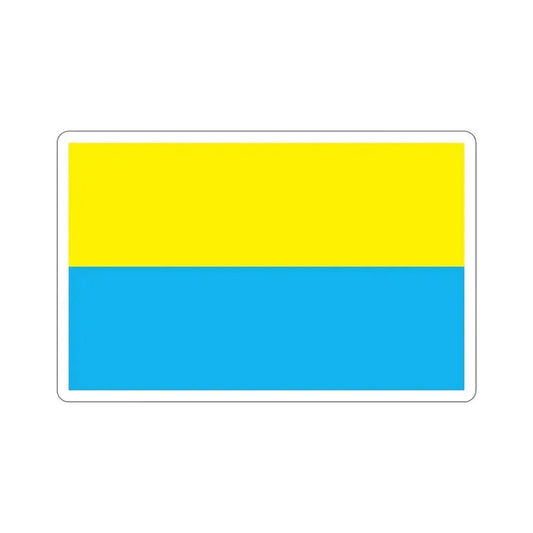 Flag of Opole Poland STICKER Vinyl Die-Cut Decal 6 Inch - The Sticker Space