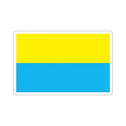 Flag of Opole Poland STICKER Vinyl Die-Cut Decal - The Sticker Space