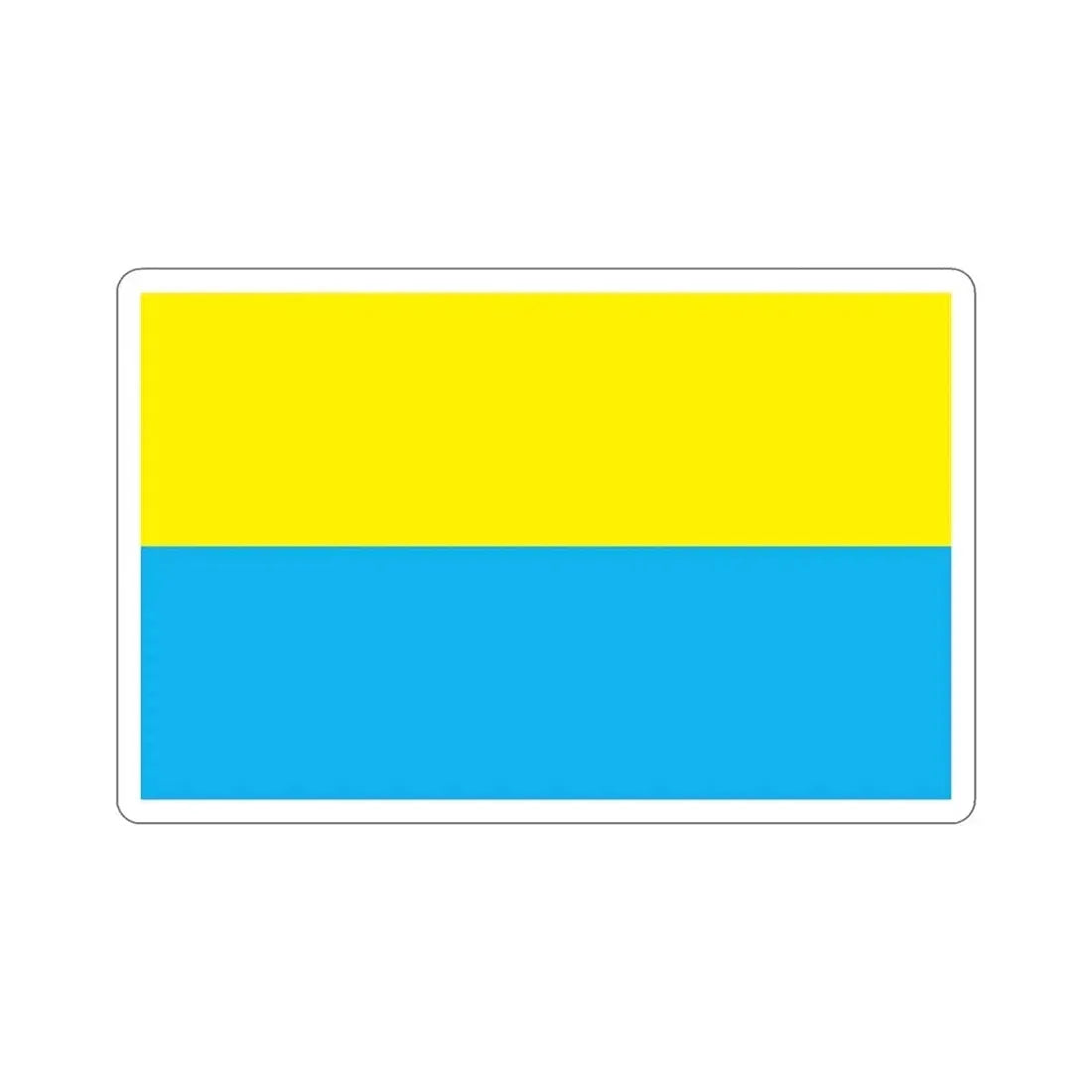 Flag of Opole Poland STICKER Vinyl Die-Cut Decal - The Sticker Space