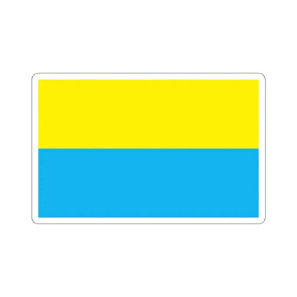 Flag of Opole Poland STICKER Vinyl Die-Cut Decal - The Sticker Space