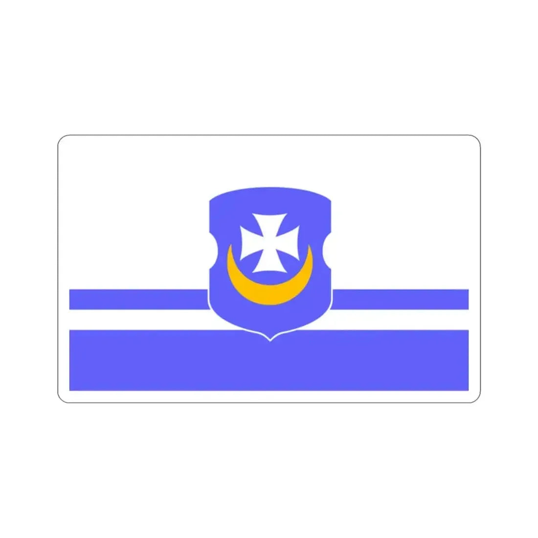 Flag of Orša  Vorša  Orsha Russia STICKER Vinyl Die-Cut Decal 2 Inch - The Sticker Space