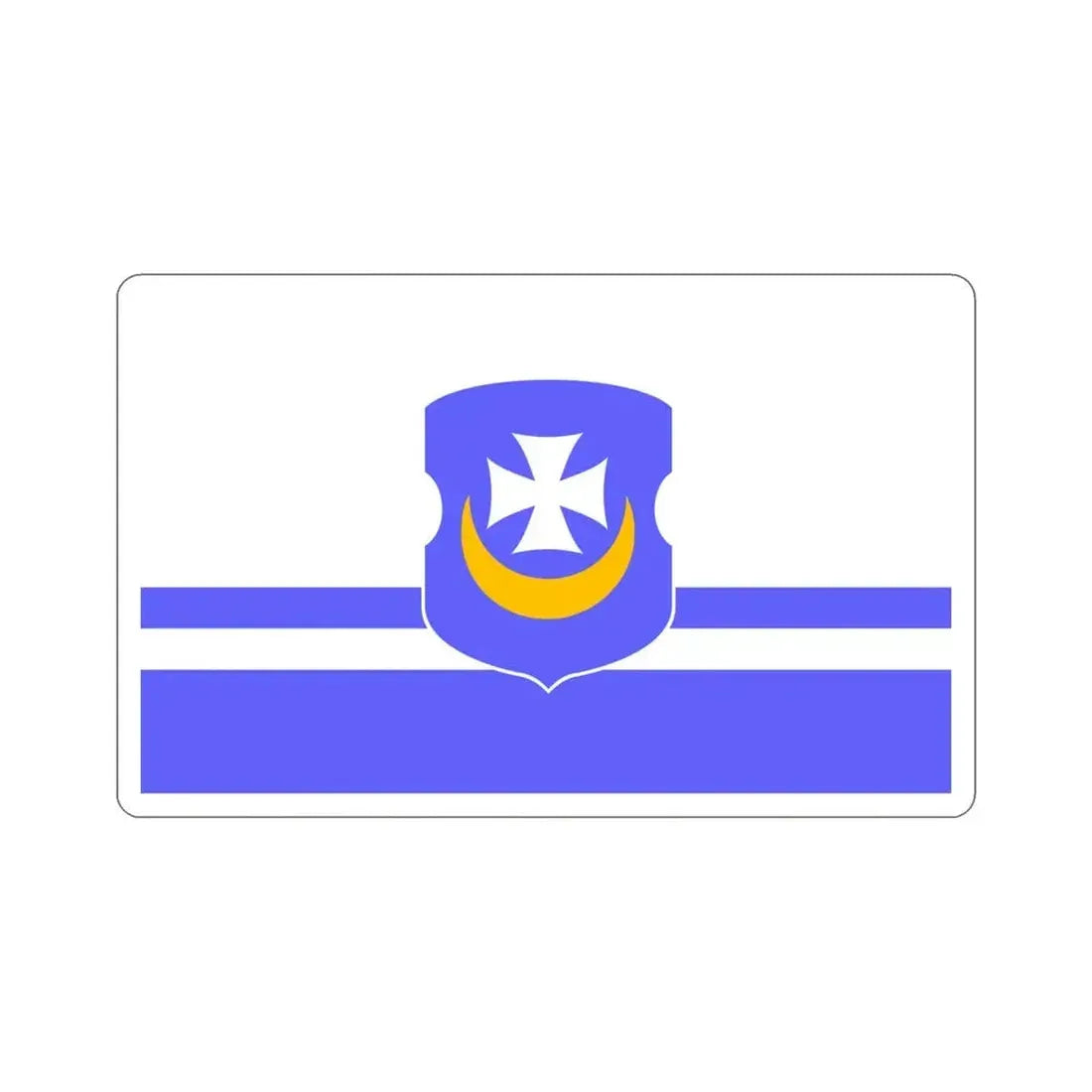 Flag of Orša  Vorša  Orsha Russia STICKER Vinyl Die-Cut Decal 4 Inch - The Sticker Space