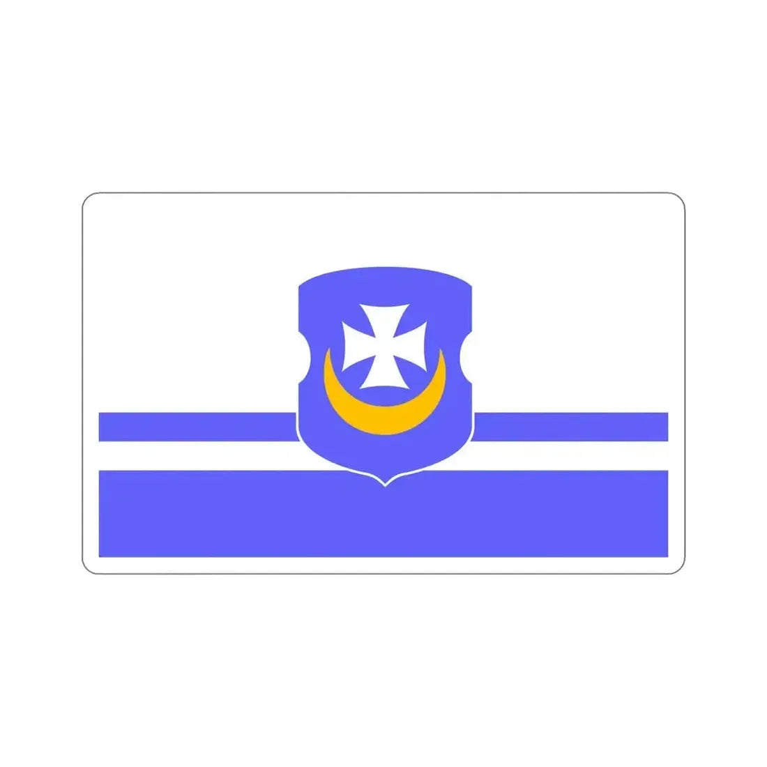 Flag of Orša  Vorša  Orsha Russia STICKER Vinyl Die-Cut Decal - The Sticker Space